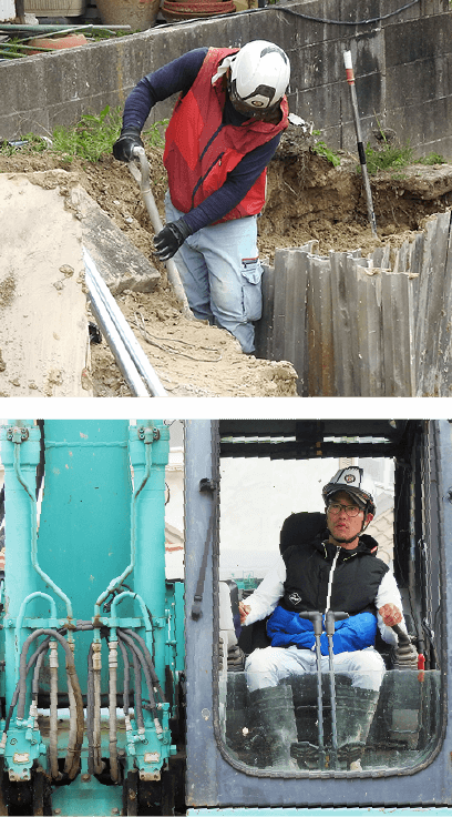 土木建築工事の仕事について